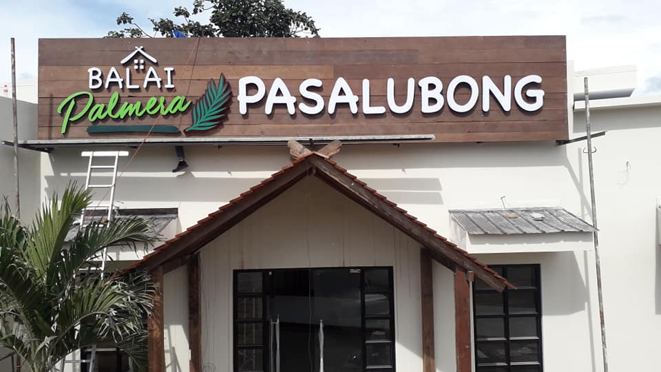 Balai Palmera signage