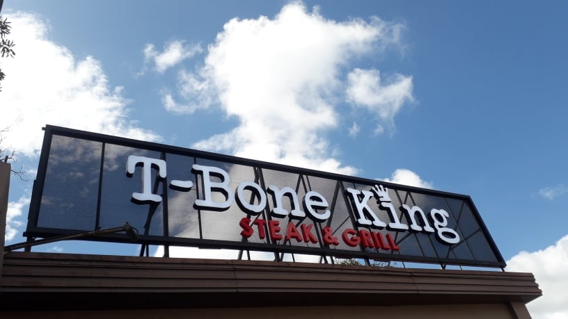 T-Bone King signage