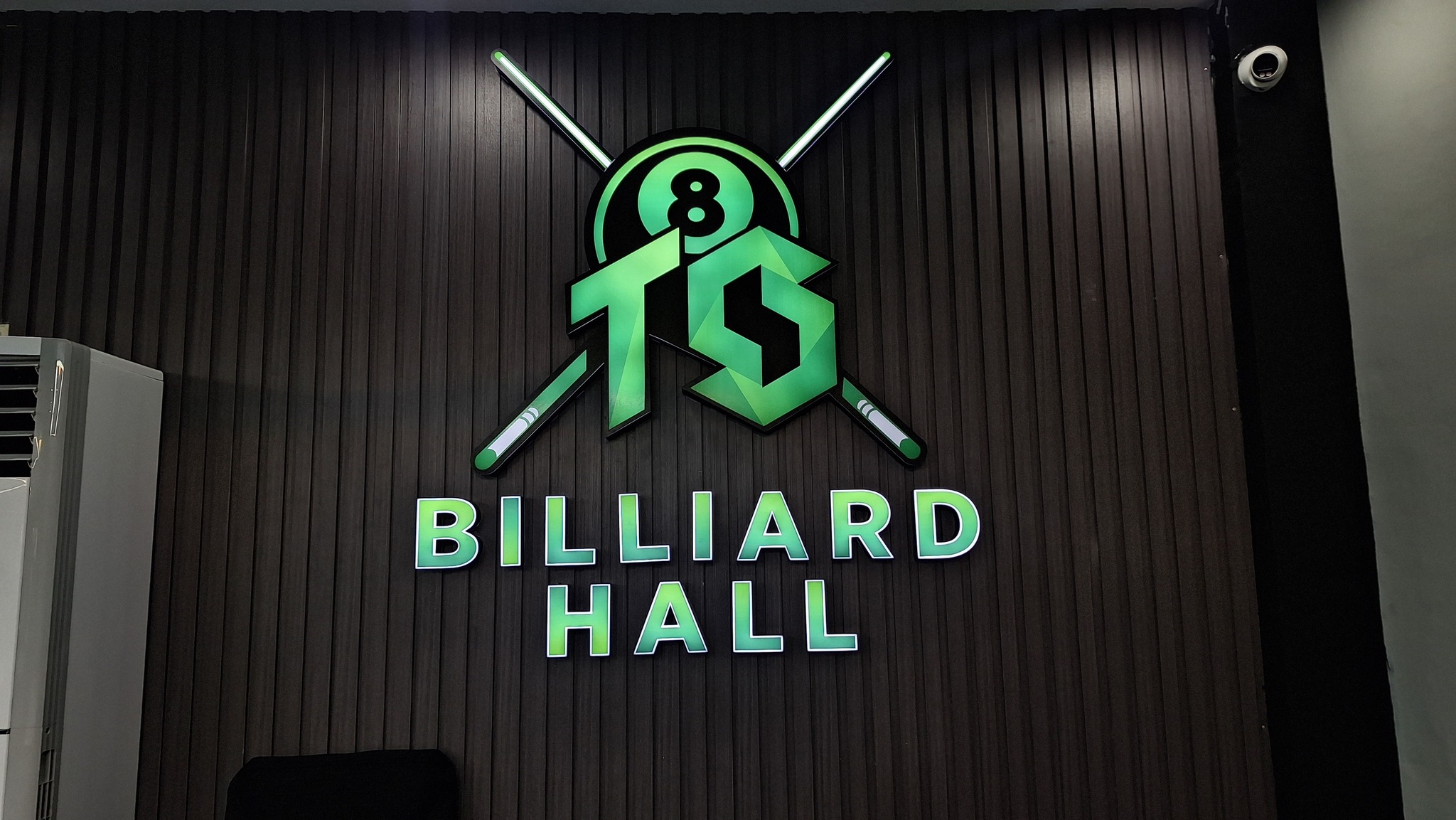 Team Silang Billiard Hall signage